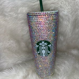 Starbucks Venti cold cup - rhinestones